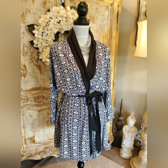 TART Intimates Blue, Black and White Size XL - Picture 3 of 10